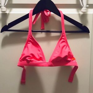 Women’s roxy pink bikini top